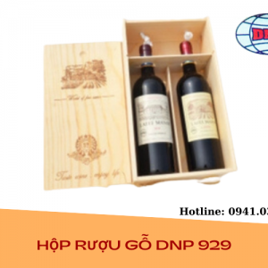 Hộp rượu gỗ thiết kế DNP 929