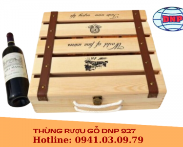 THÙNG RƯỢU GỖ DNP 927| DƯƠNG NAM PHÁT