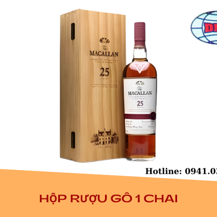 hộp rượu gỗ thông 3 chai