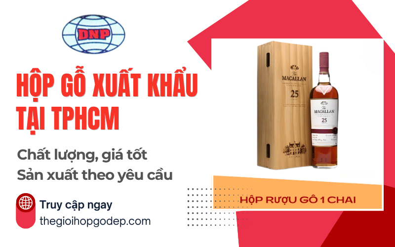 hộp gỗ xuất khẩu TPHCM